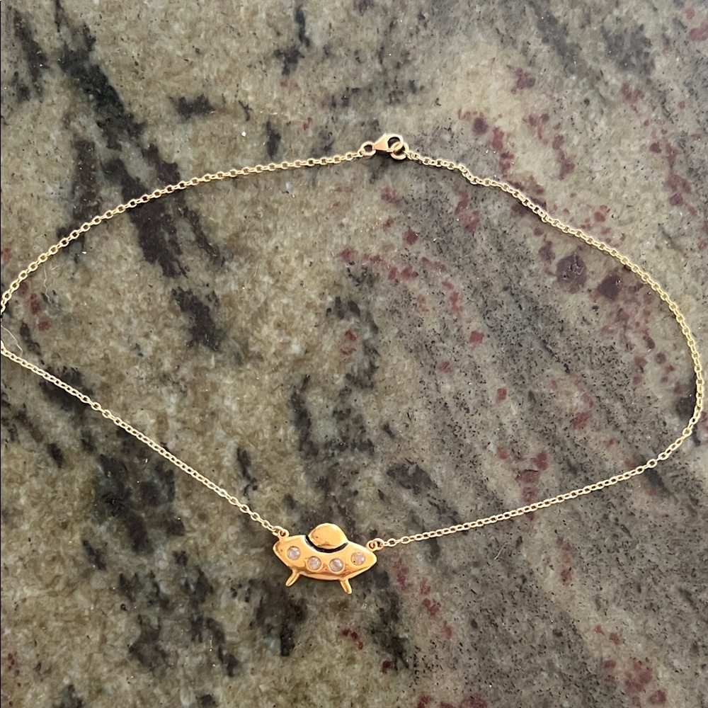 Alien Opal Pendant Necklace